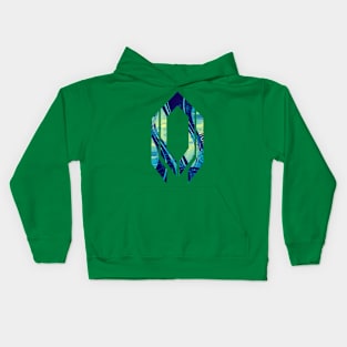 Blue Wave Kids Hoodie